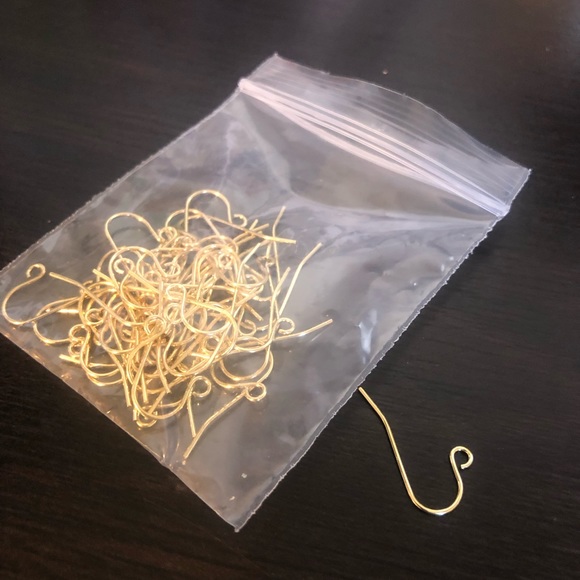 Jewelry Earring Hooks 14k Gold Fish Hook 5 Pieces Poshmark